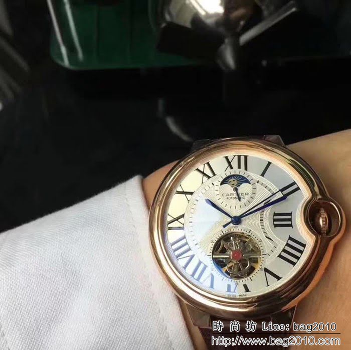 CARTIER卡地亞 精品推薦 精品男士腕表 WSS1208